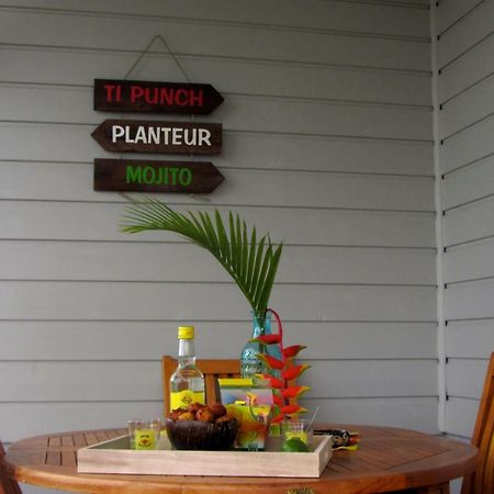 Or Bleu-Bungalow Volcan Soufriere-Vue Sur Mer 圣克洛德 外观 照片