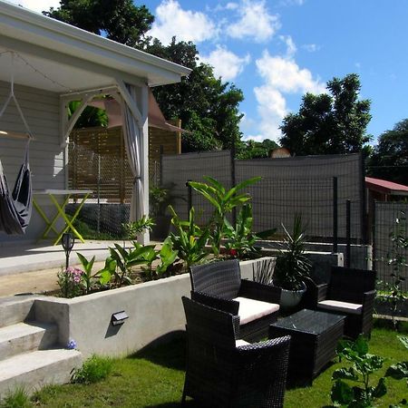 Or Bleu-Bungalow Volcan Soufriere-Vue Sur Mer 圣克洛德 外观 照片