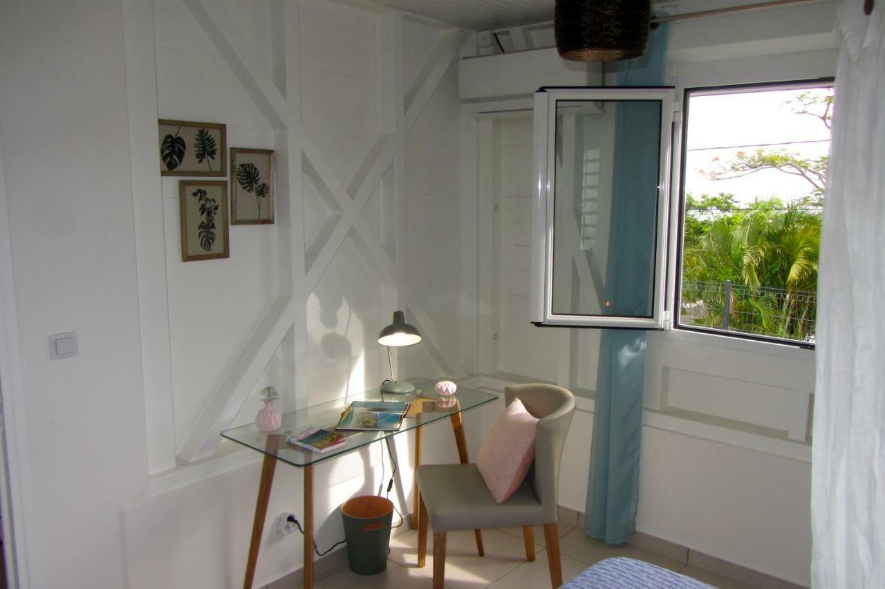 Or Bleu-Bungalow Volcan Soufriere-Vue Sur Mer 圣克洛德 外观 照片