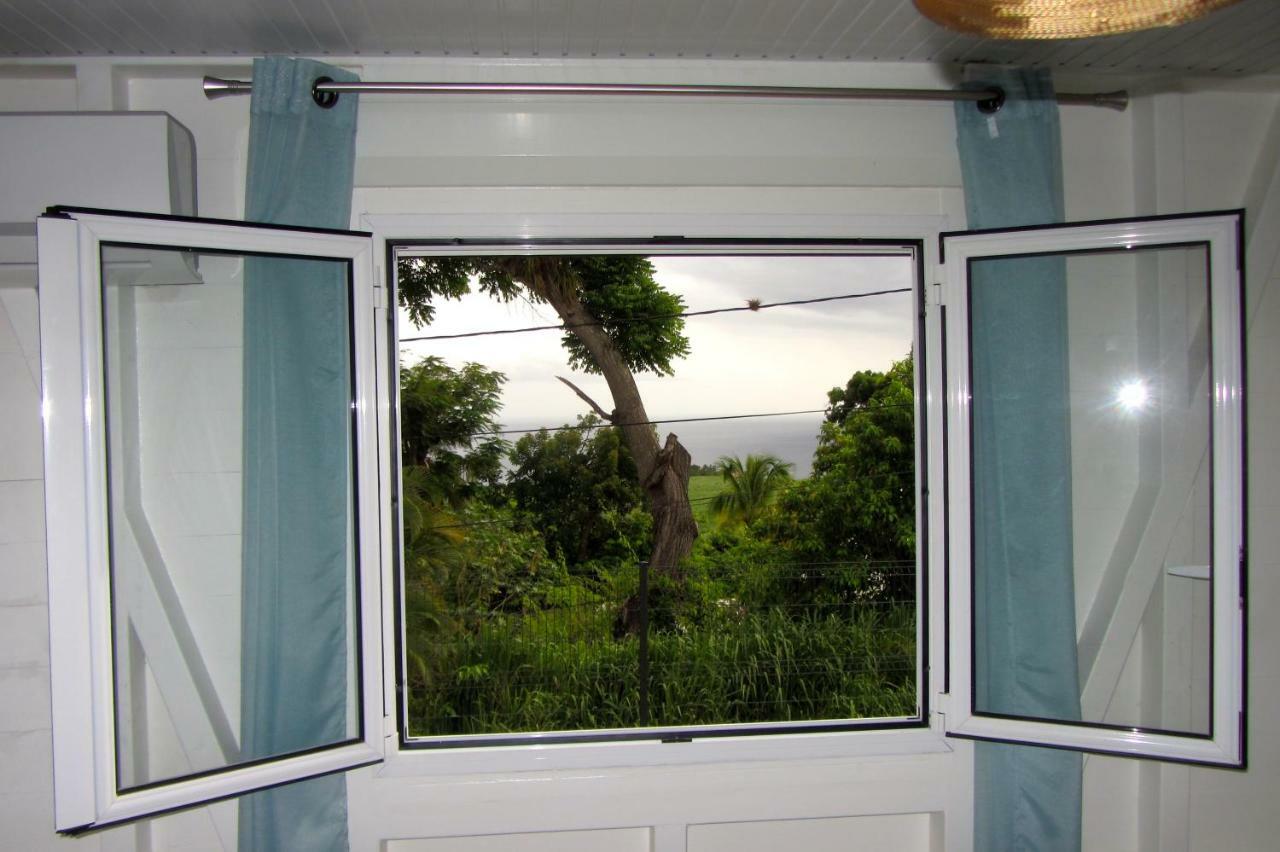 Or Bleu-Bungalow Volcan Soufriere-Vue Sur Mer 圣克洛德 外观 照片